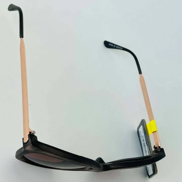 SG00284 Foster Grant Polarized Maxblock Rose Gold Cat-Eye Matte Brown Womens - Picture 7 of 8